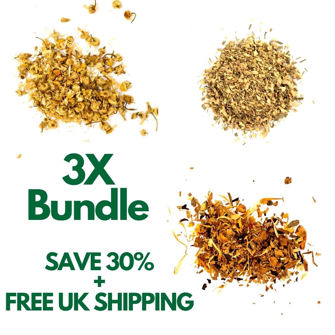 3 x 100g Herbal infusions Bundle